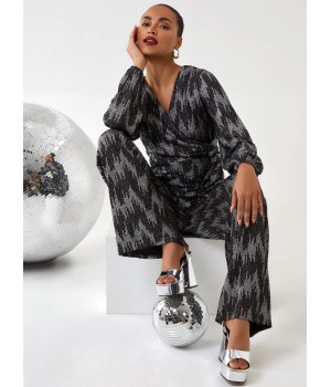 Wrap Tie Jumpsuit Wrap Tie Jumpsuit