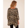 Zebra Print Oversize Top Zebra Print Oversize Top