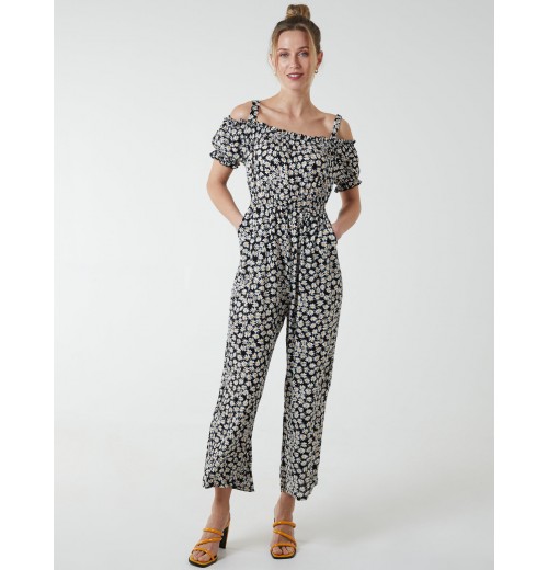 Cami Strap Bardot Daisy Jumpsuit Cami Strap Bardot Daisy Jumpsuit