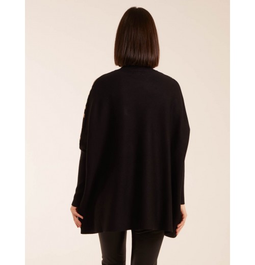 Zebra Print Roll Neck Jumper Zebra Print Roll Neck Jumper